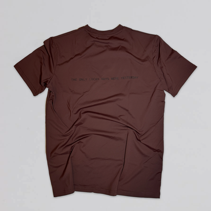 Core Performance T-Shirt: Yesterday (Plum Coffee)