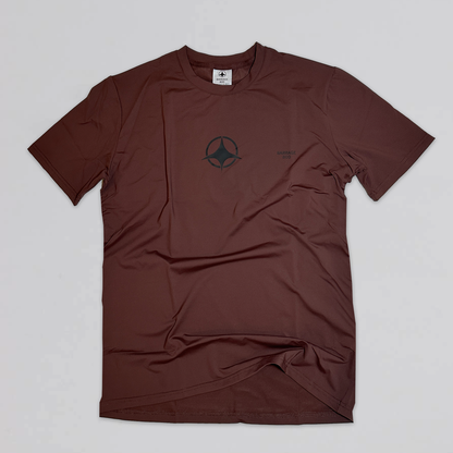 Core Performance T-Shirt: Yesterday (Plum Coffee)